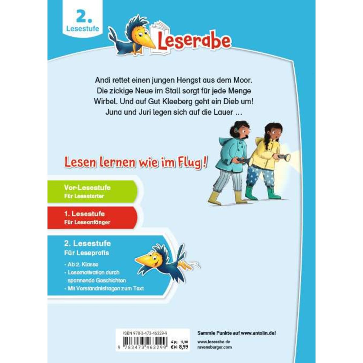 Ravensburger Leserabe - 2. Lesestufe: Spannende Pferdegeschichten