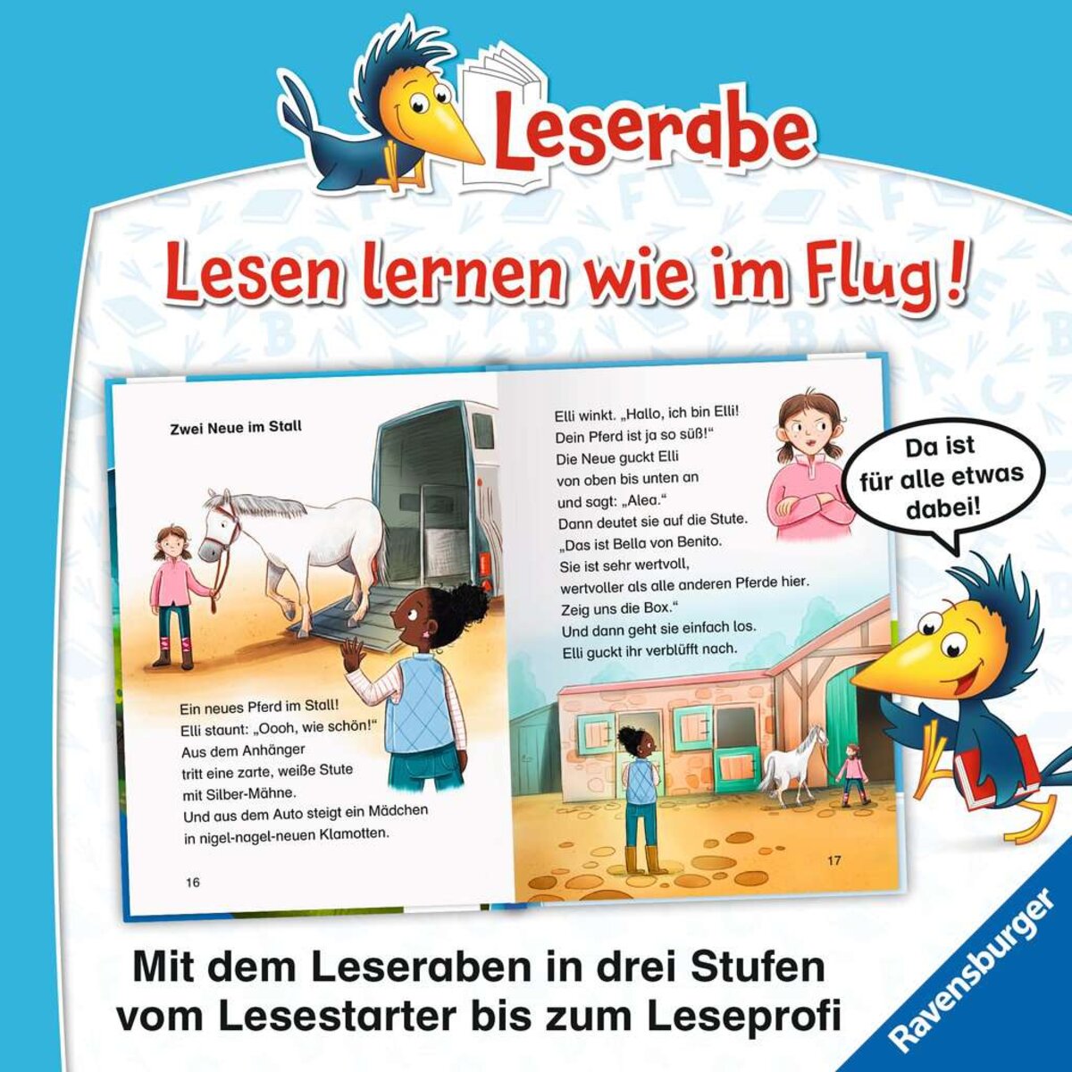 Ravensburger Leserabe - 2. Lesestufe: Spannende Pferdegeschichten