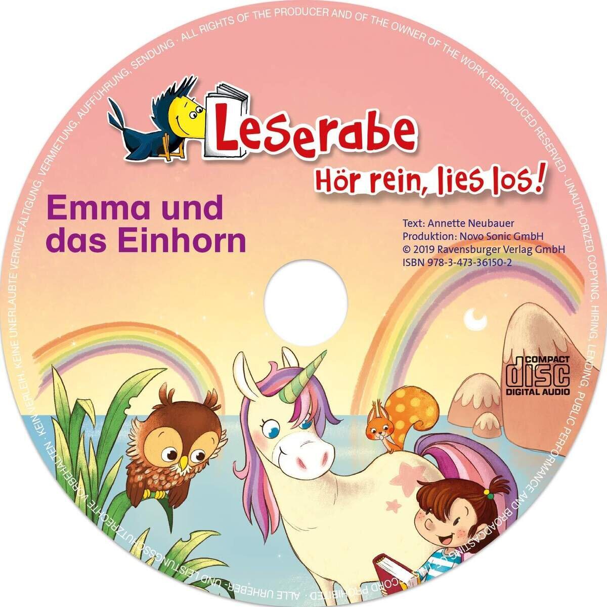 Ravensburger Leserabe - Hör rein, lies los! Emma und das Einhorn