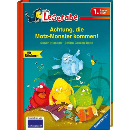 Ravensburger Leserabe 1. Klasse - Achtung, die Motz-Monster kommen!