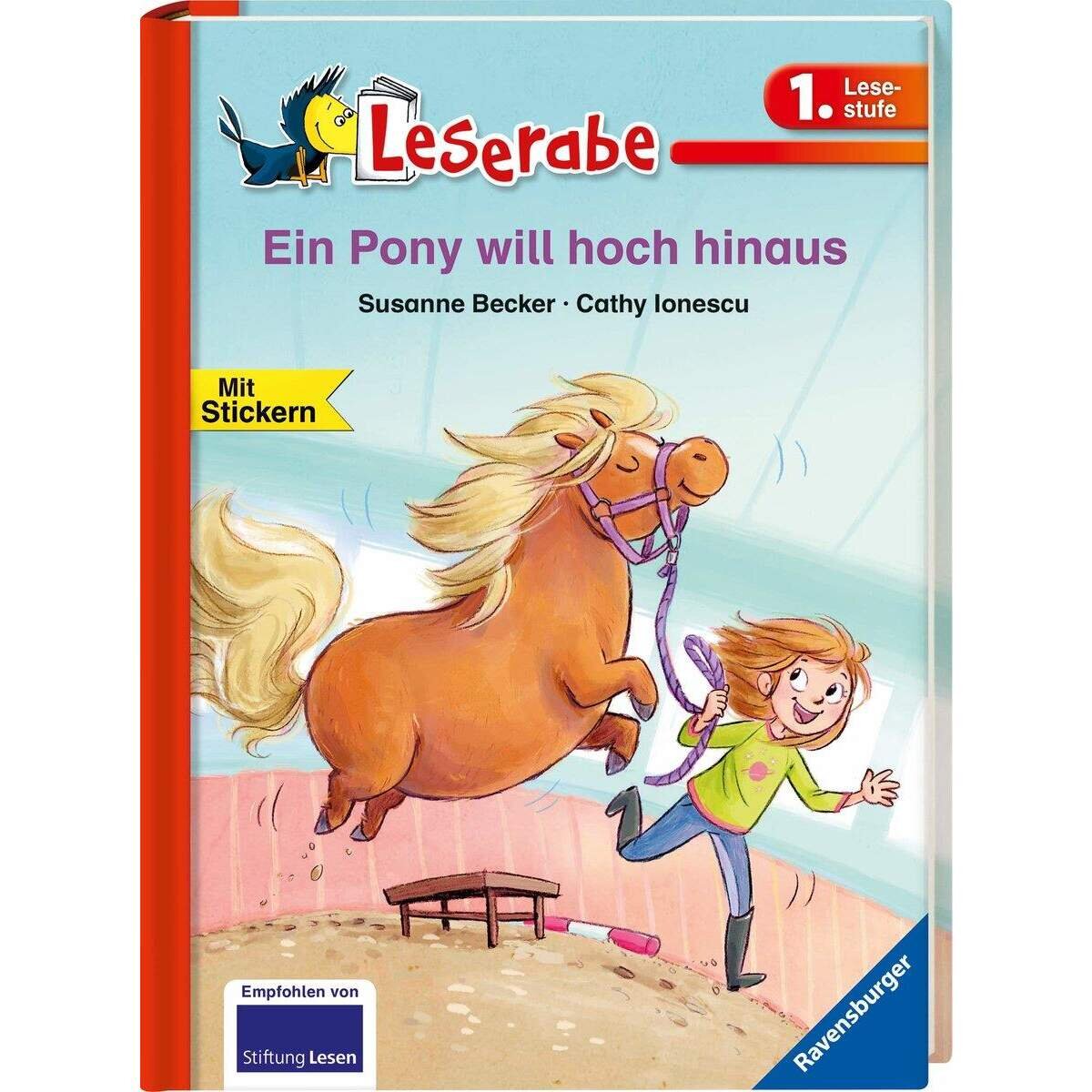 Ravensburger Leserabe 1. Klasse - Ein Pony will hoch hinaus