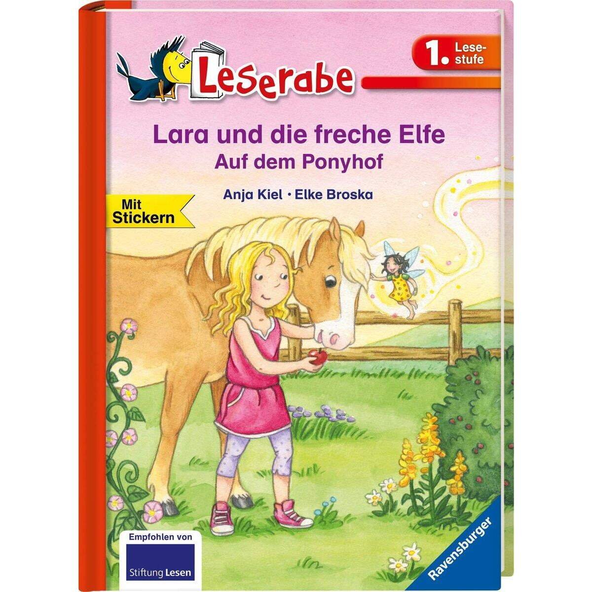 Ravensburger Leserabe, 1. Lesestufe - Lara und die freche Elfe: Auf dem Ponyhof