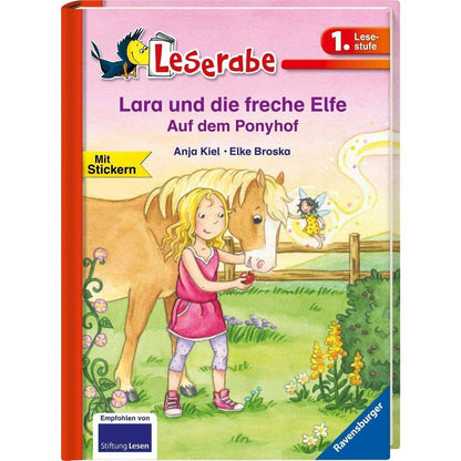 Ravensburger Leserabe, 1. Lesestufe - Lara und die freche Elfe: Auf dem Ponyhof