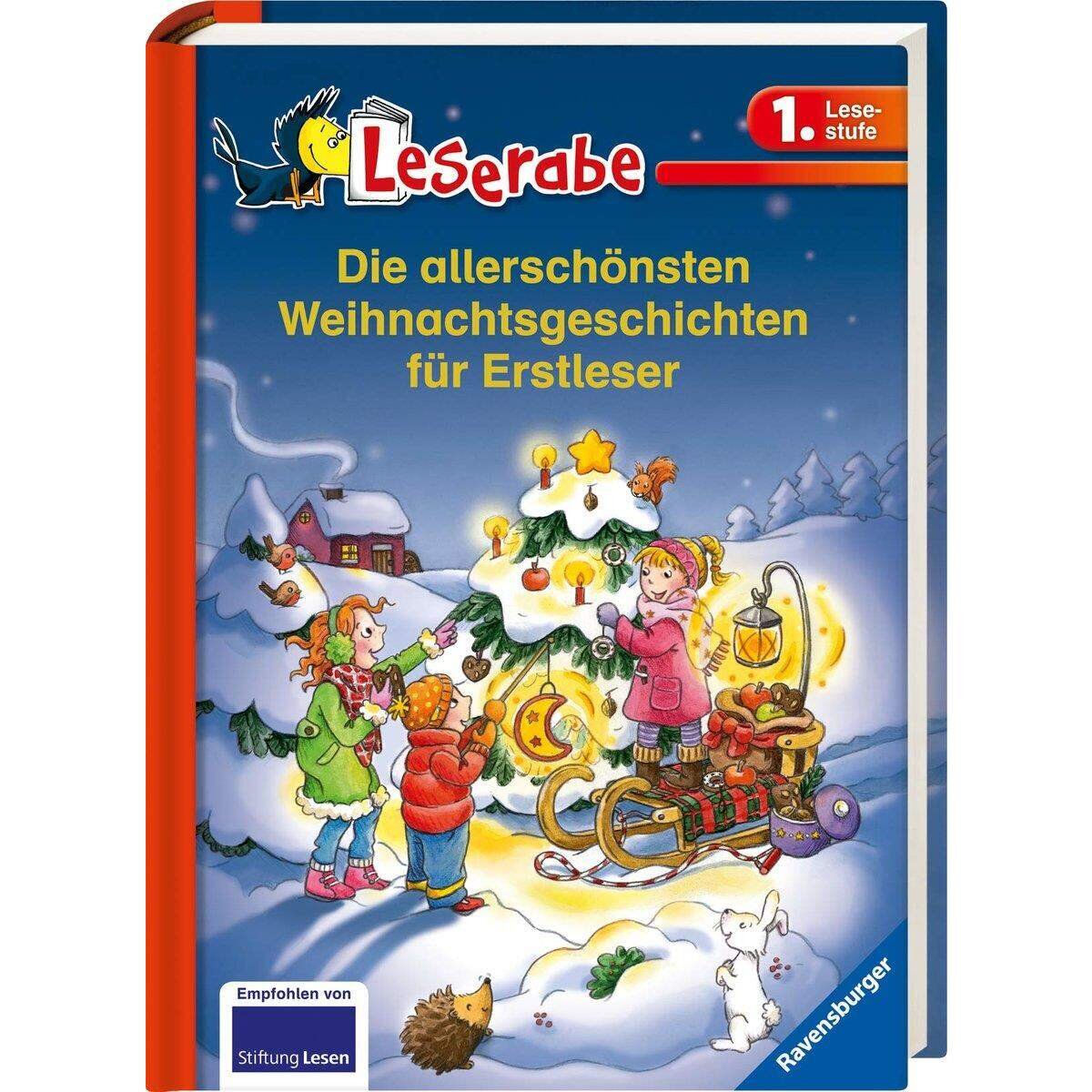 Ravensburger Leserabe: Die schönsten Weihnachtsgeschichten für Erstleser