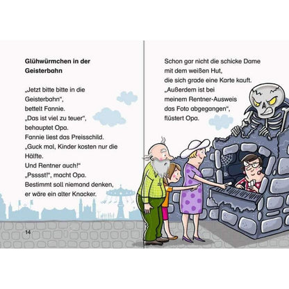 Ravensburger Leserabe Glühwürmchen in der Geisterbahn