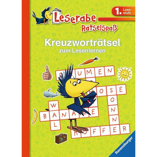 Ravensburger Leserabe Kreuzworträtsel zum Lesenlernen (1. Lesestufe), grün