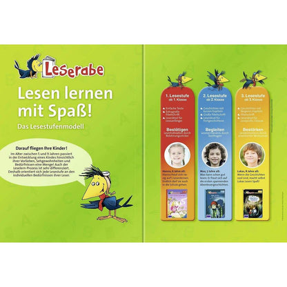 Ravensburger Leserabe, Lesestufe 2 - Sticker-Kreuzworträtsel zum Lesenlernen