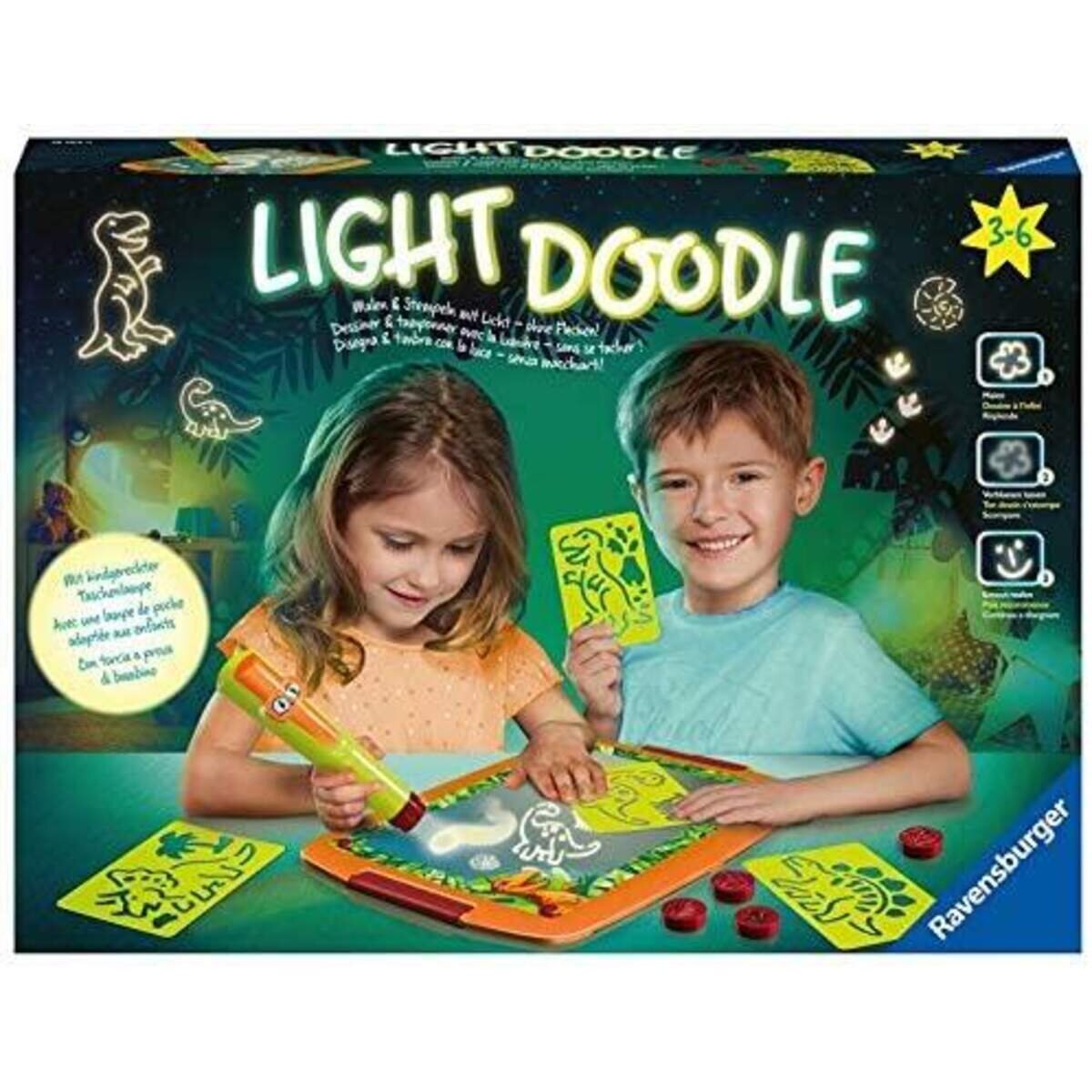 Ravensburger Light Doodle Dinosaurs