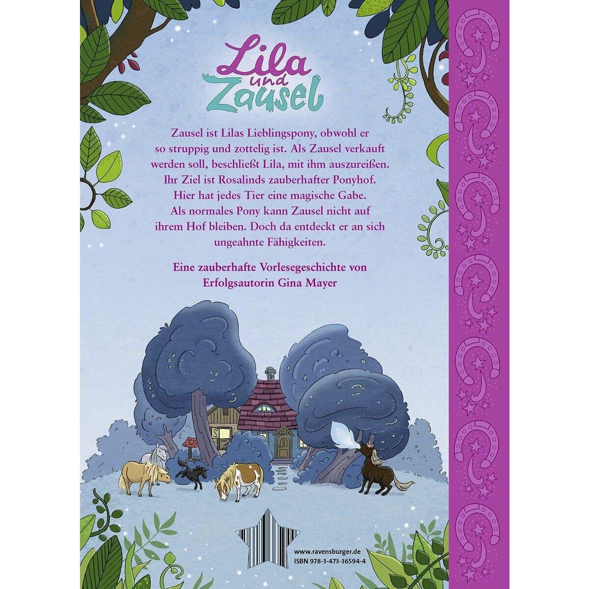 Ravensburger Lila und Zausel, Band 1: Der zauberhafte Ponyhof