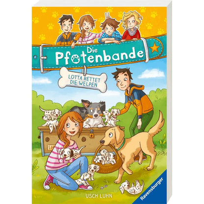 Ravensburger Luhn, Die Pfotenbande, Band. 1: Lotta rettet die Welpen