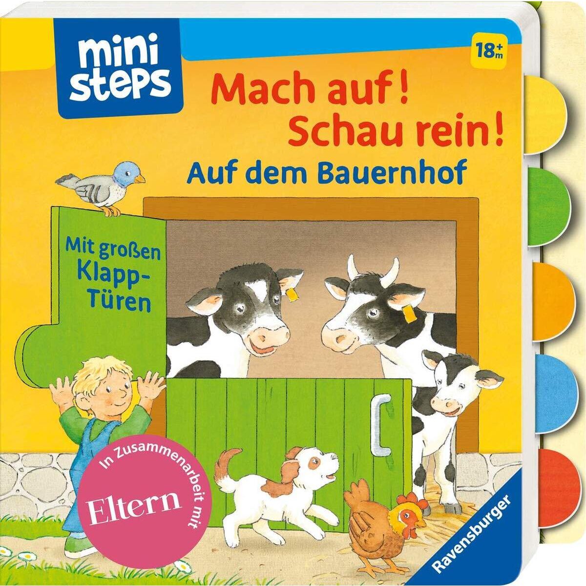 Ravensburger Mach auf! Schau rein! Bauernhof, 18+m