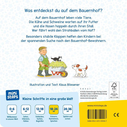 Ravensburger Mach auf! Schau rein! Bauernhof, 18+m
