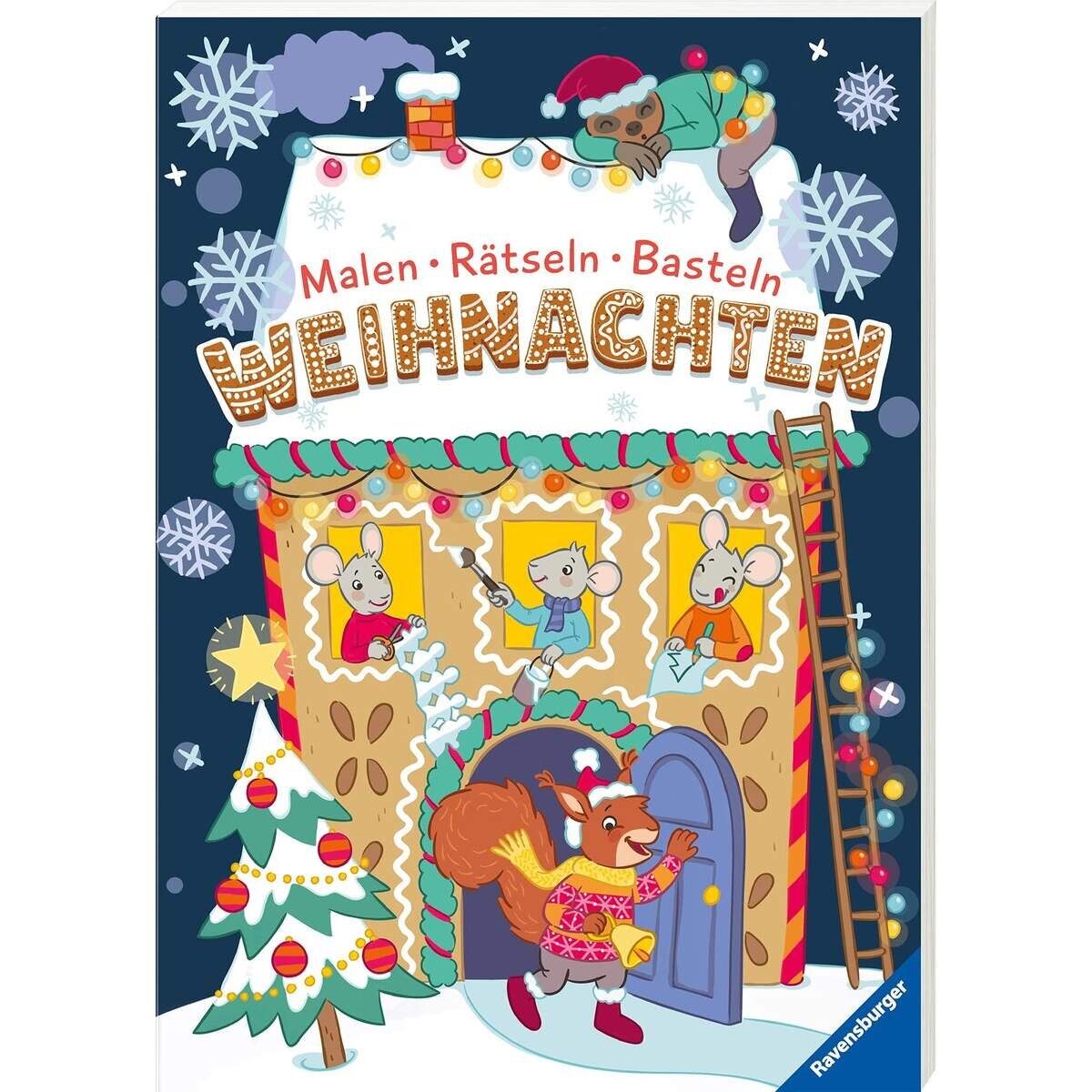 Ravensburger Malen - Rätseln - Basteln: Weihnachten