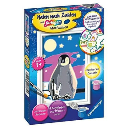 Ravensburger Malen nach Zahlen - Kleiner Pinguin