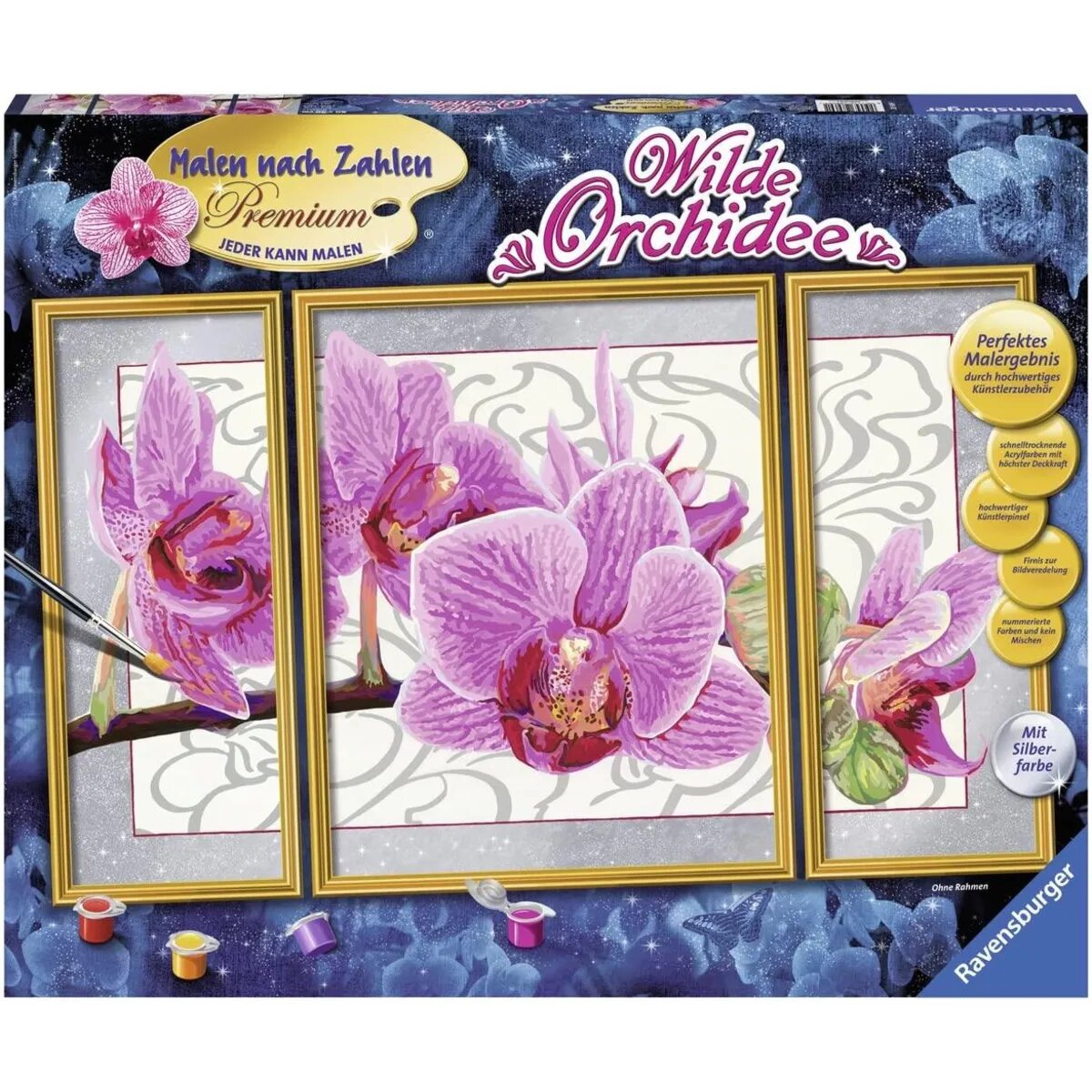 Ravensburger Malen nach Zahlen - Wilde Orchidee