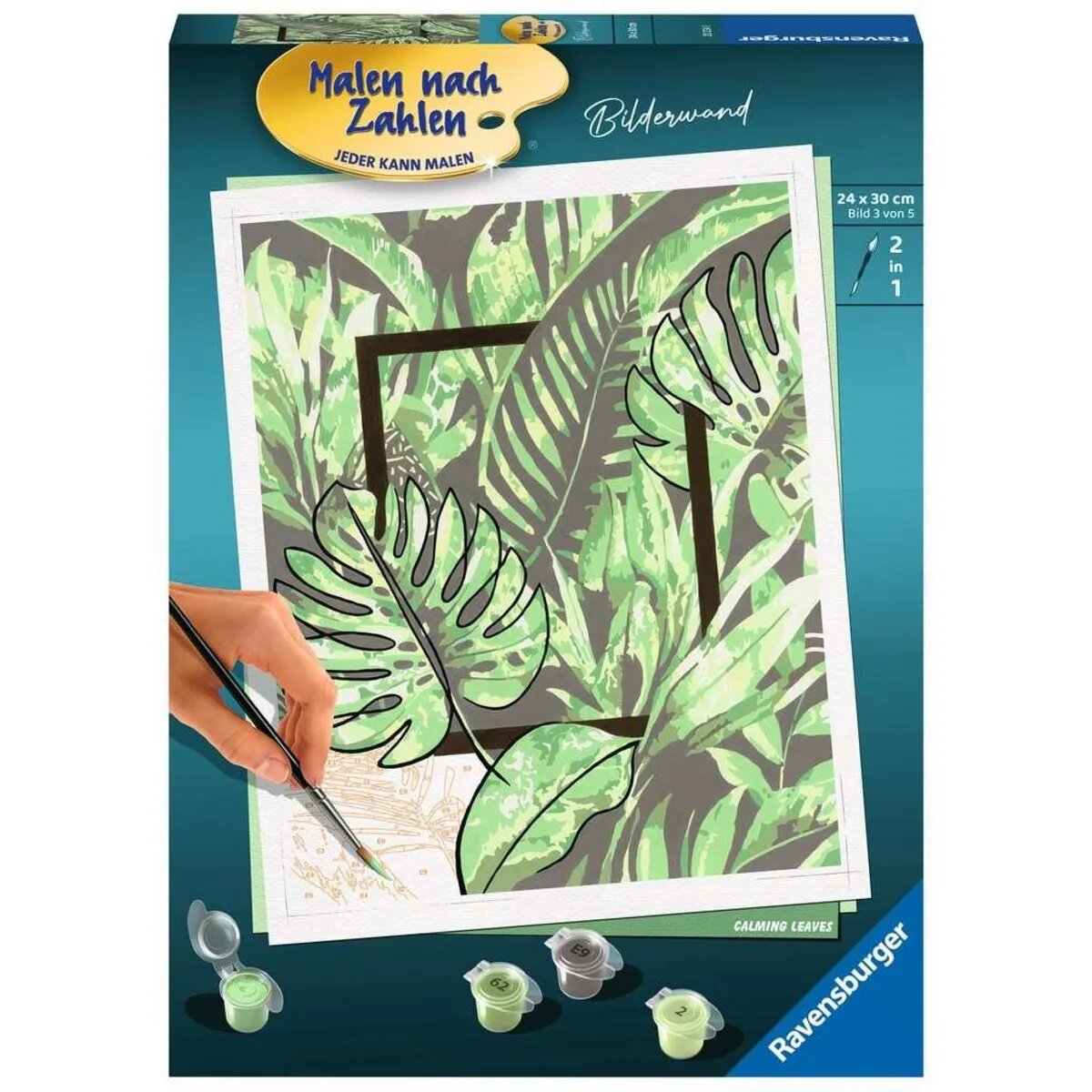 Ravensburger Malen nach Zahlen - Calming Leaves