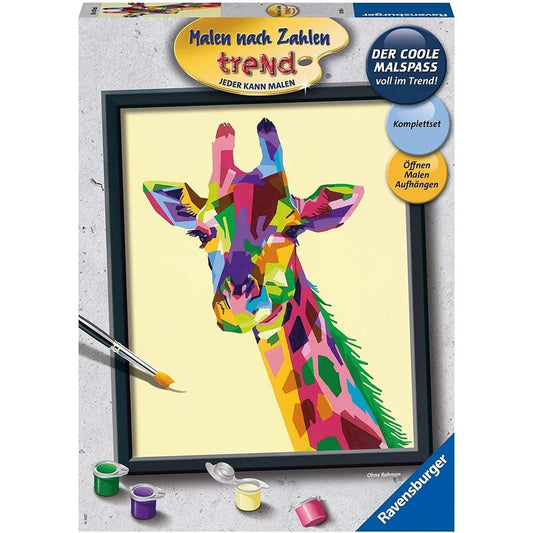 Ravensburger Malen nach Zahlen - Bunte Giraffe