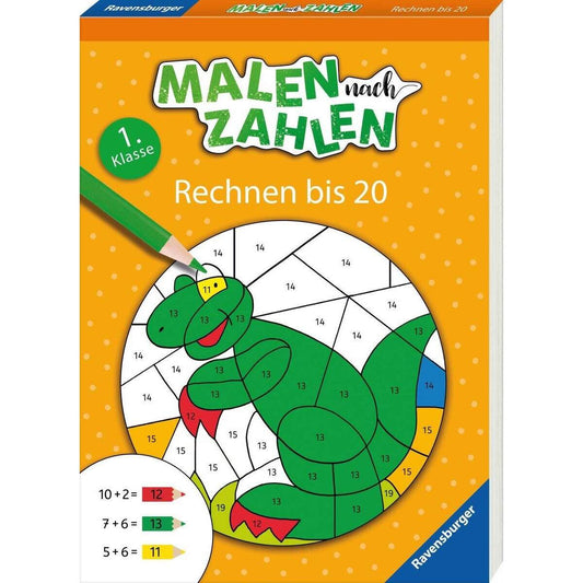 Ravensburger Malen nach Zahlen, 1. Klasse: Rechnen bis 20