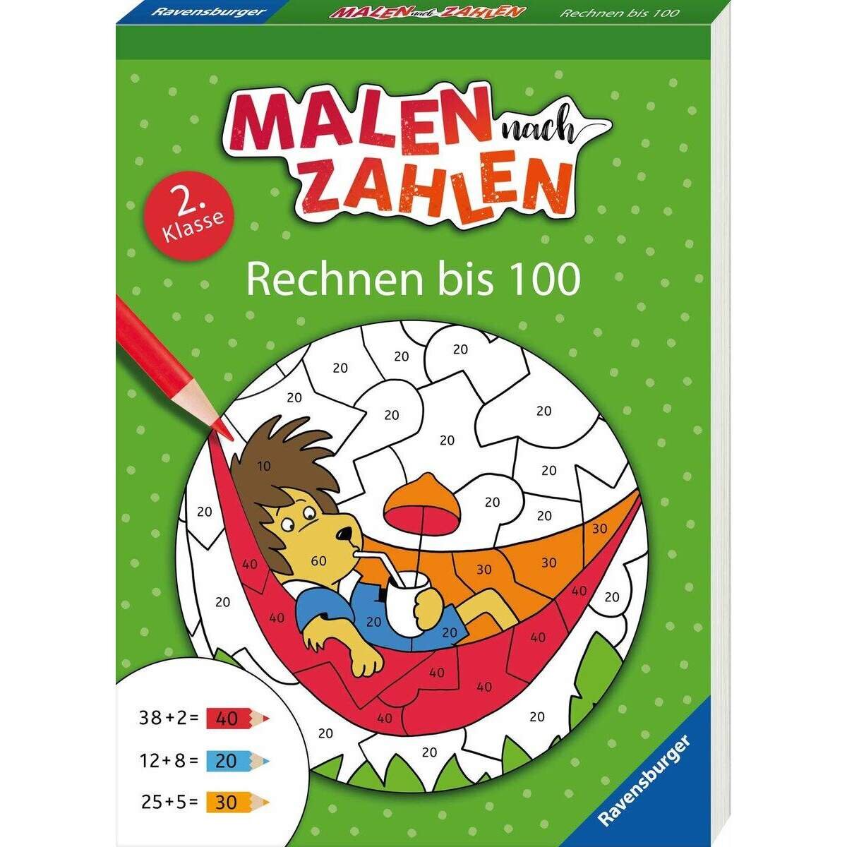 Ravensburger Malen nach Zahlen, 2. Klasse: Rechnen bis 100