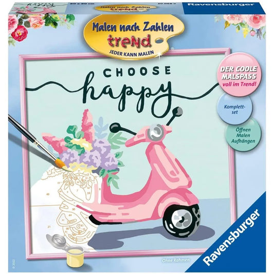 Ravensburger Malen nach Zahlen 20068 – Choose Happy