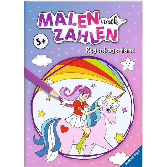 Ravensburger Malen nach Zahlen ab 5 Jahre Regenbogenland