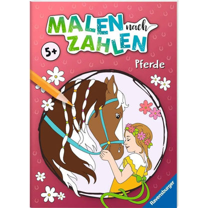 Ravensburger Malen nach Zahlen ab 5: Pferde