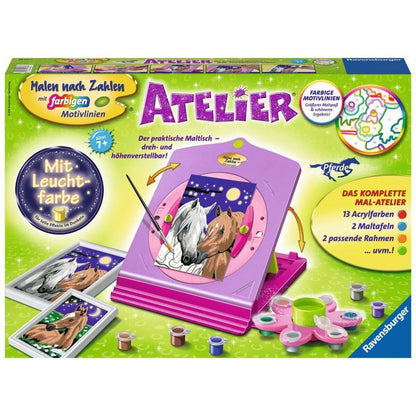 Ravensburger Malen nach Zahlen Atelier Pferde