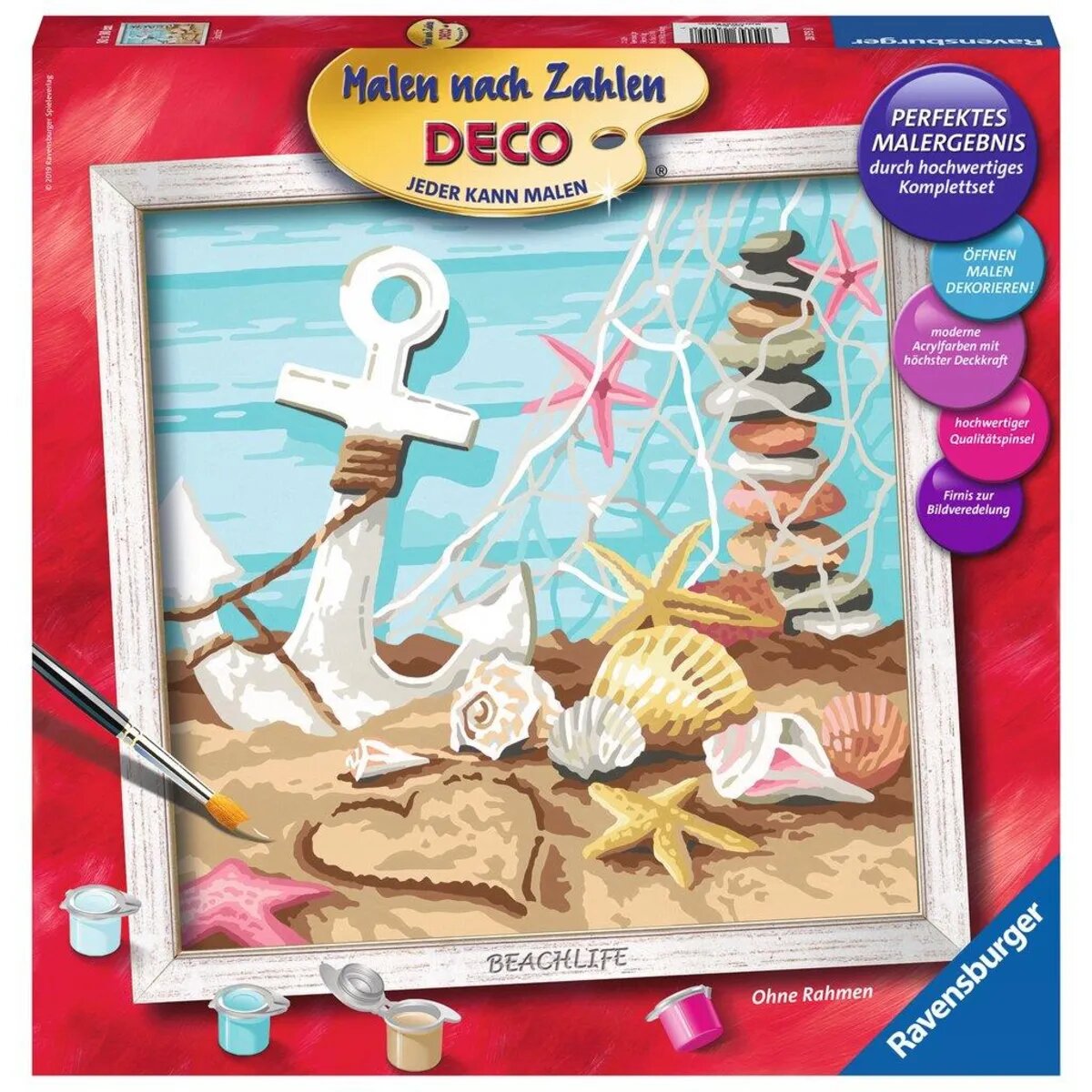 Ravensburger Malen nach Zahlen Beachlife