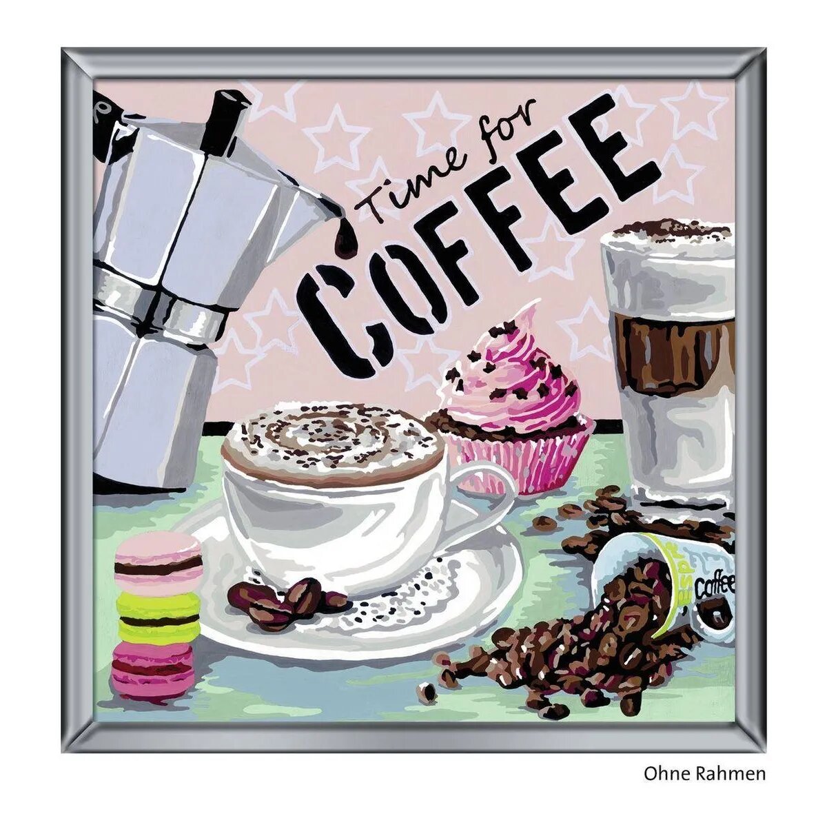 Ravensburger Malen nach Zahlen Coffee, 30 x 30cm