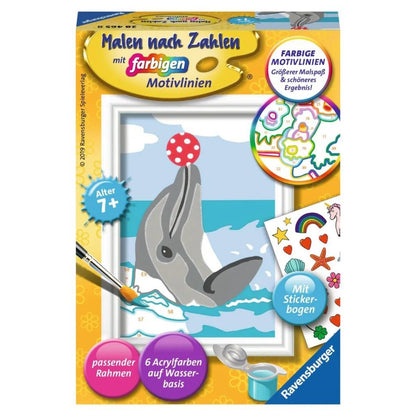 Ravensburger Malen nach Zahlen Delfin