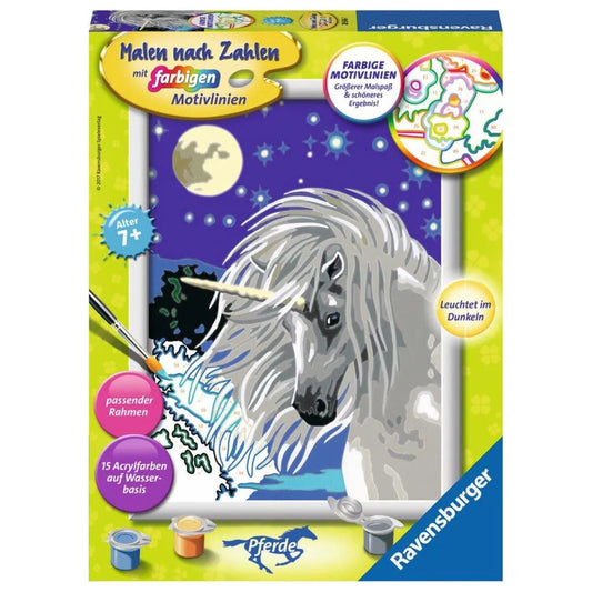 Ravensburger Malen nach Zahlen Elegantes Einhorn GiD