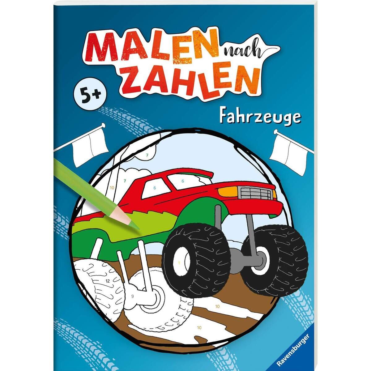 Ravensburger Malen nach Zahlen: Fahrzeuge - H20