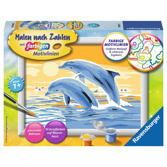 Ravensburger Malen nach Zahlen Freunde des Meeres