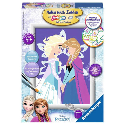 Ravensburger Malen nach Zahlen Frozen Winter Magic