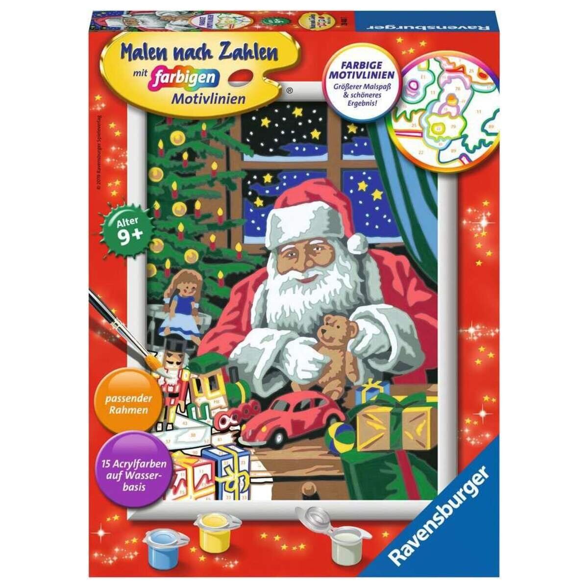 Ravensburger Malen nach Zahlen In der Weihnachtswerkstatt