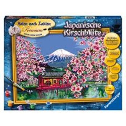 Ravensburger Malen nach Zahlen Japanische Kirschblüte