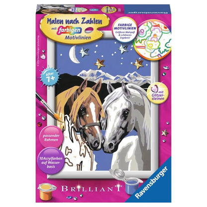 Ravensburger Malen nach Zahlen Pferdeliebe