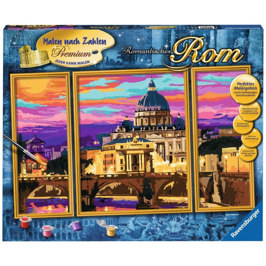 Ravensburger Malen nach Zahlen Premium Romantisches Rom