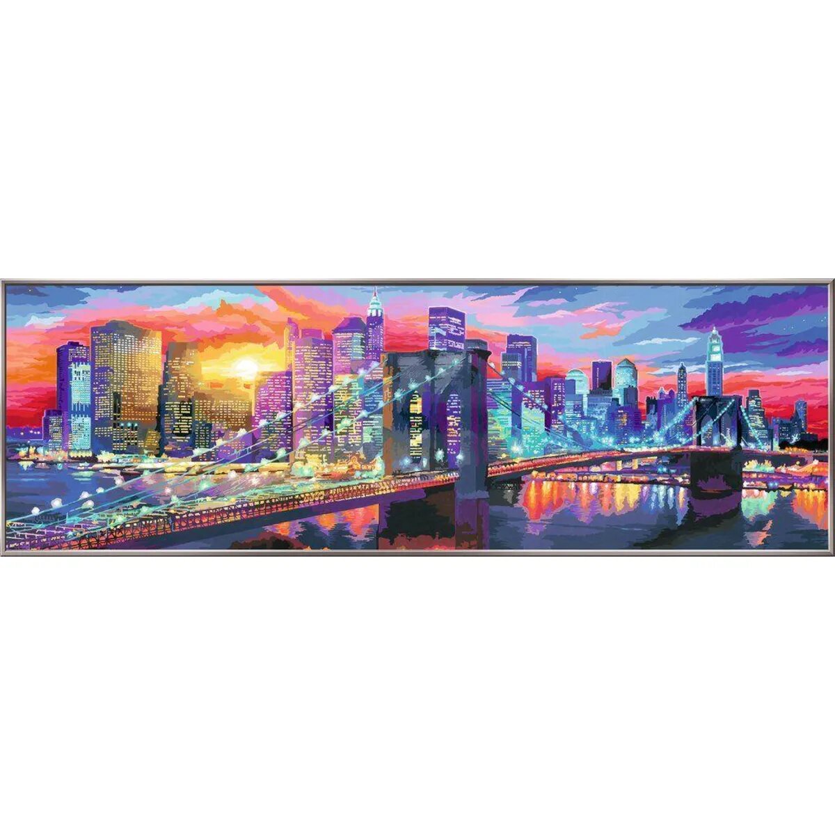 Ravensburger Malen nach Zahlen Premium Leuchtendes New York