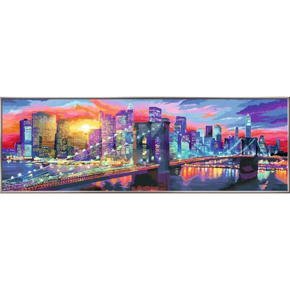 Ravensburger Malen nach Zahlen Premium Leuchtendes New York