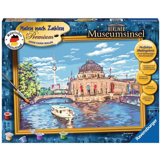 Ravensburger Malen nach Zahlen Premium Berliner Museumsinsel