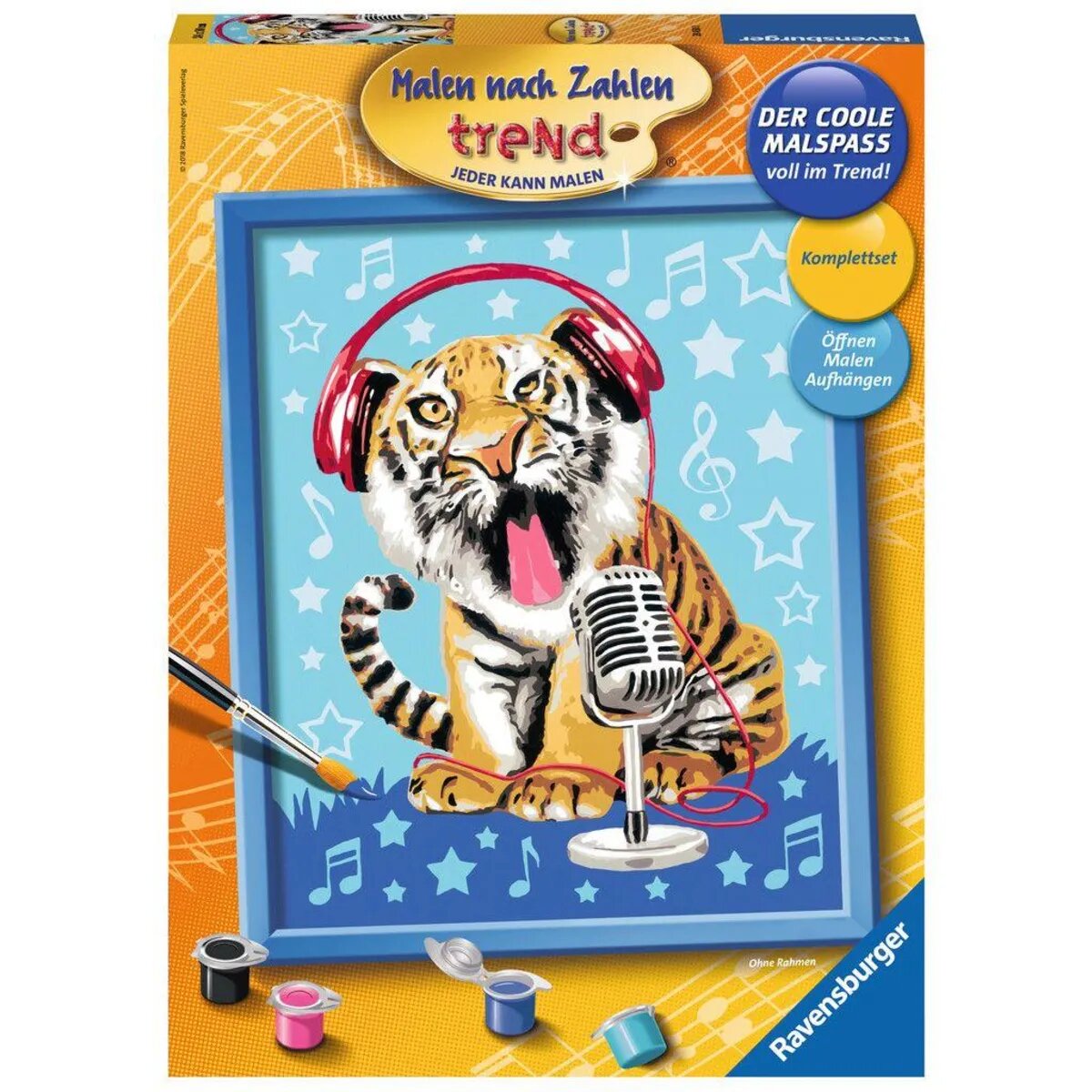 Ravensburger Malen nach Zahlen Singing Tiger