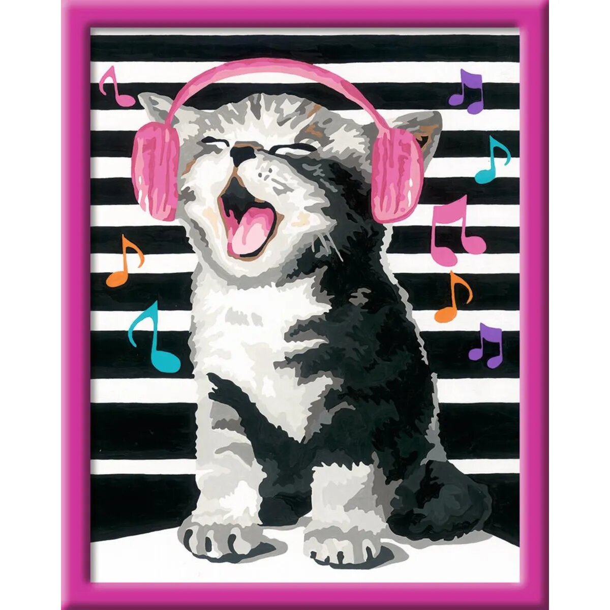 Ravensburger Malen nach Zahlen Singing Cat