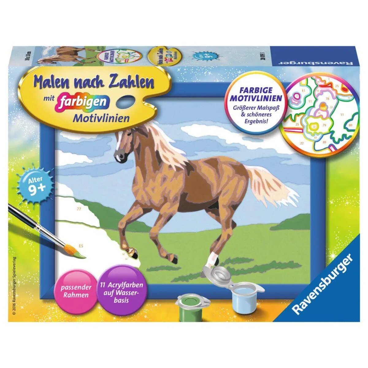 Ravensburger Malen nach Zahlen Stute Carla