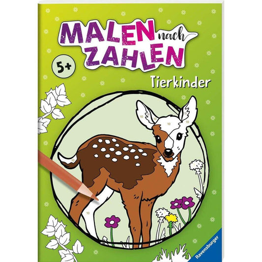 Ravensburger Malen nach Zahlen: Tierkinder - H20