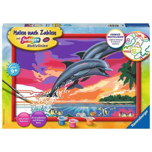 Ravensburger Malen nach Zahlen Welt der Delfine