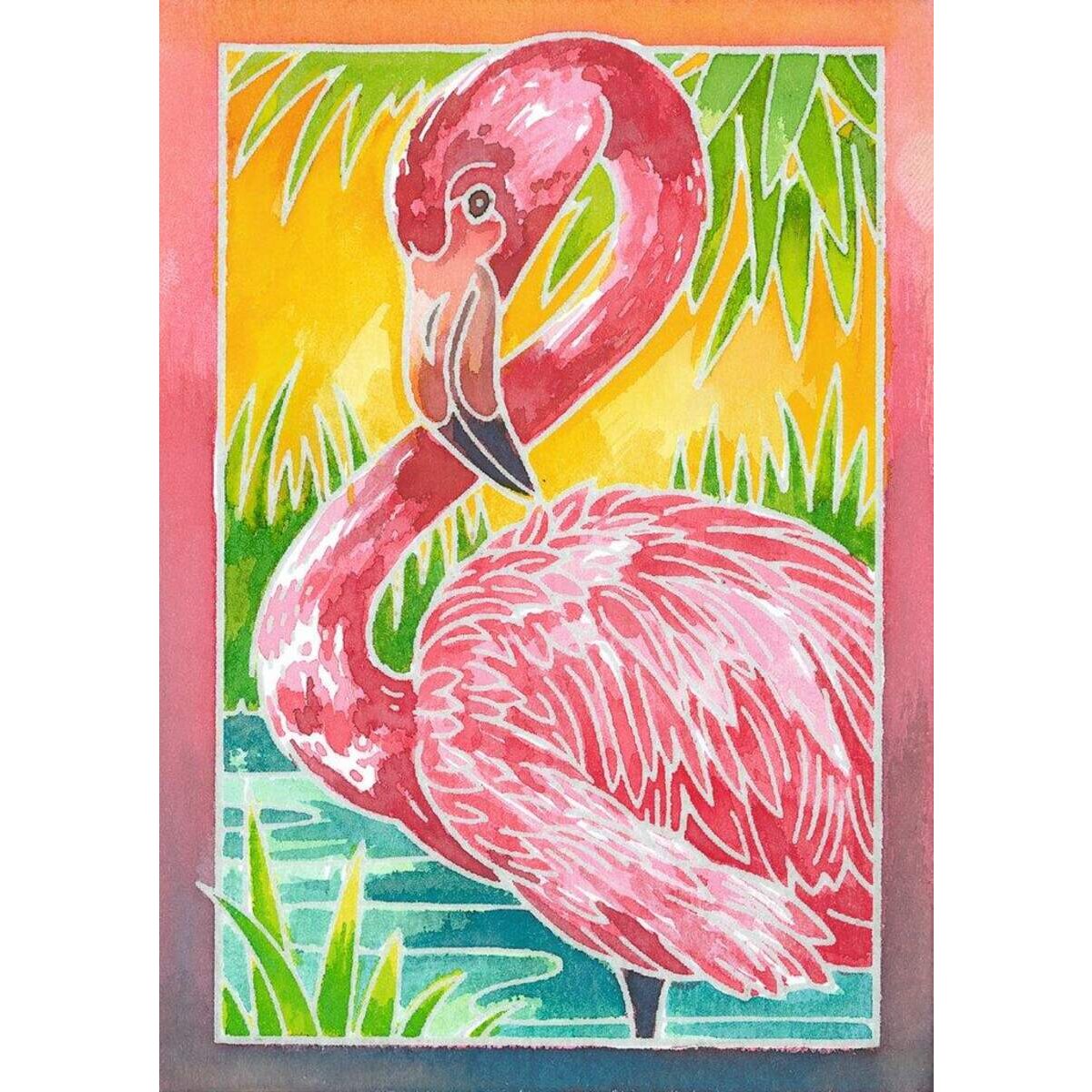 Ravensburger Malset Flamingo Mixxy