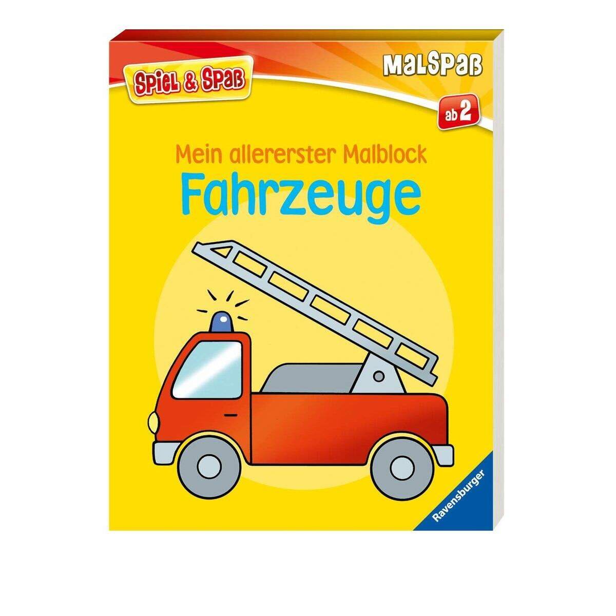 Ravensburger Mein allererster Malblock: Fahrzeuge