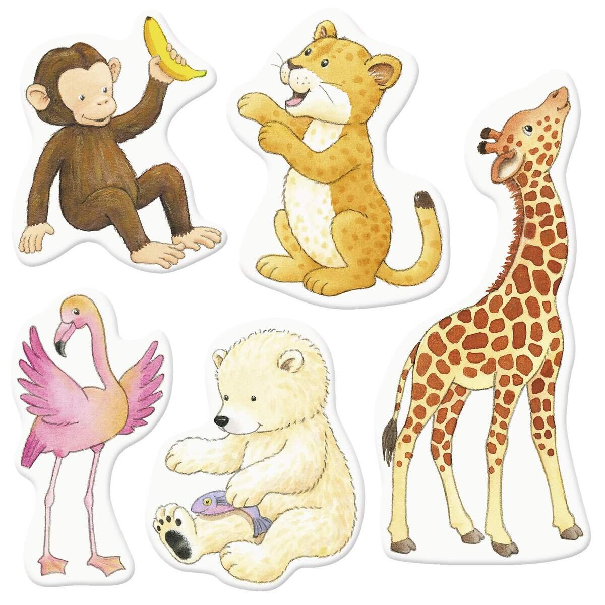 Ravensburger Mein allererstes Stickerbuch: Tiere im Zoo