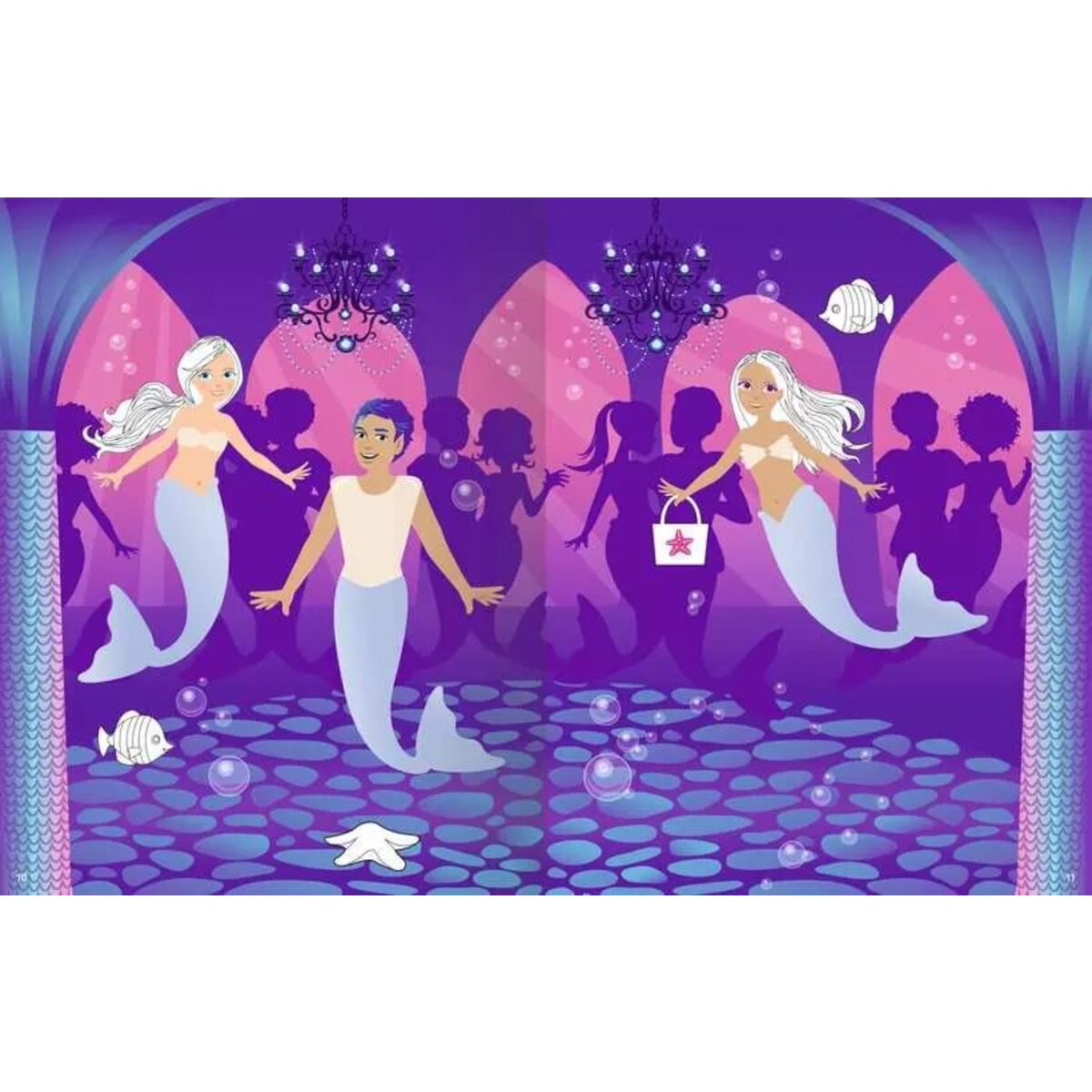 Ravensburger Mein Ausmalstickerbuch: Meerjungfrauen